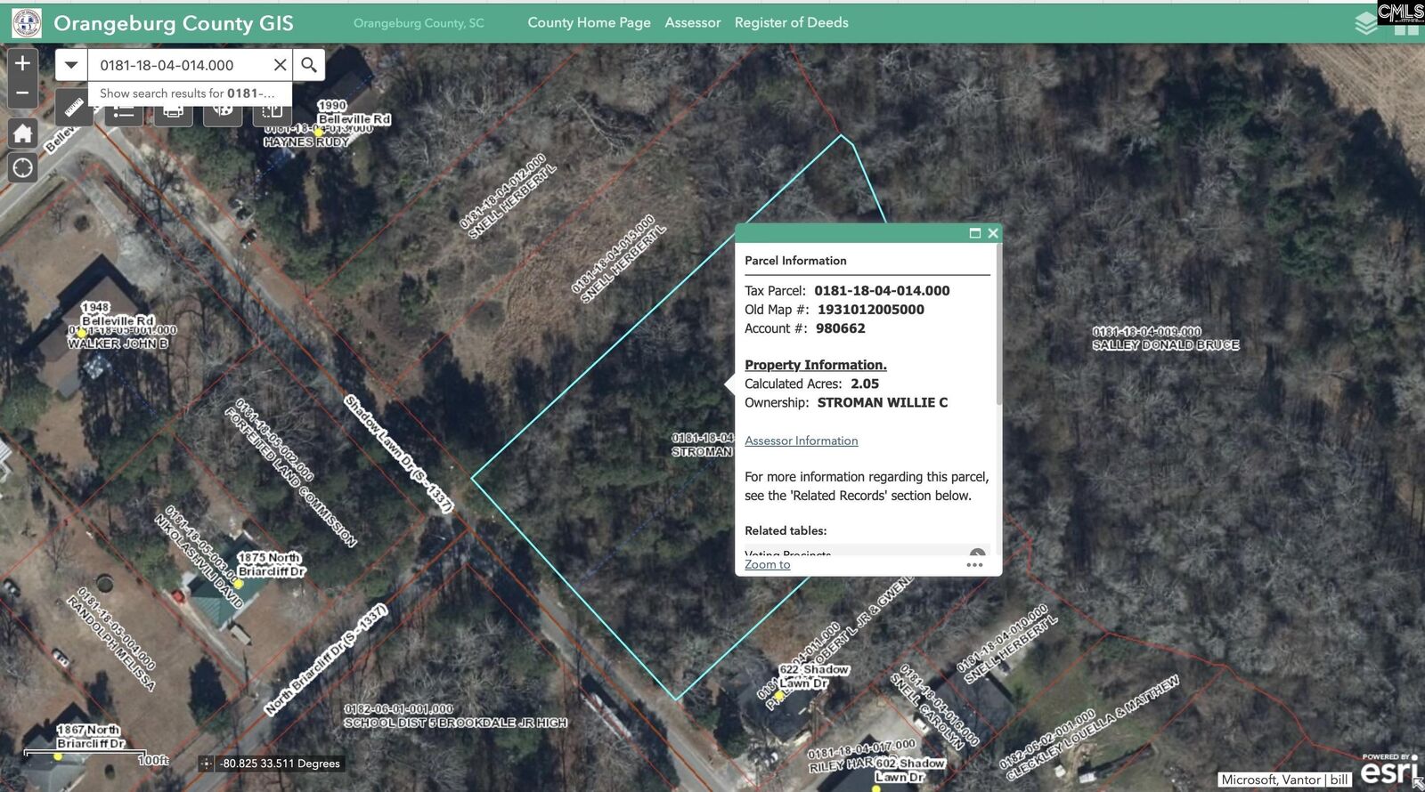 Property Photo: Shadow Lawn Drive SC 29115