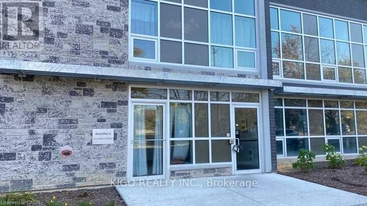 Property Photo: 275 Larch Street G-503 ON N2L 3R2