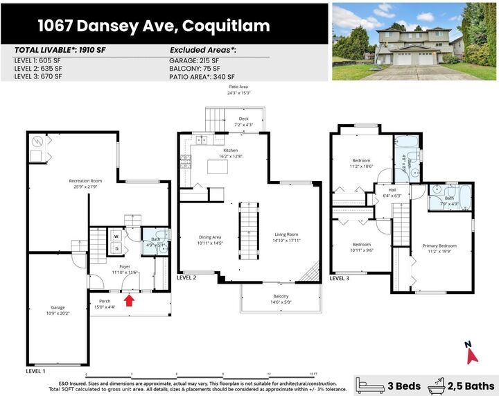 Property Photo: 1067 Dansey Avenue BC V3K 3H2