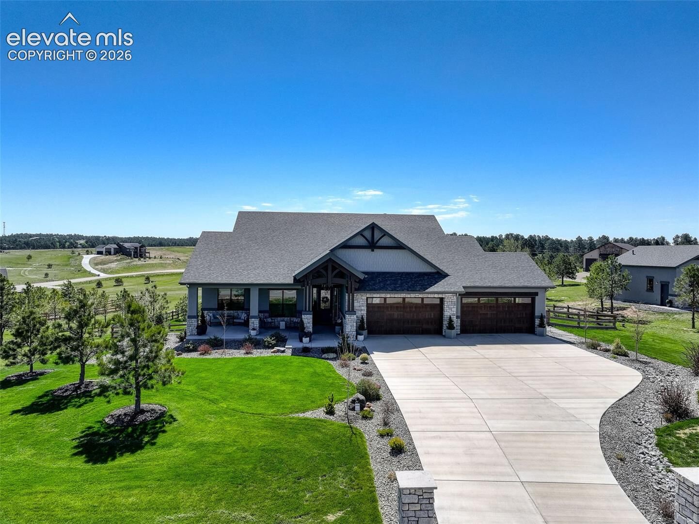 Property Photo:  3313 Bark Tree Trail  CO 80921 