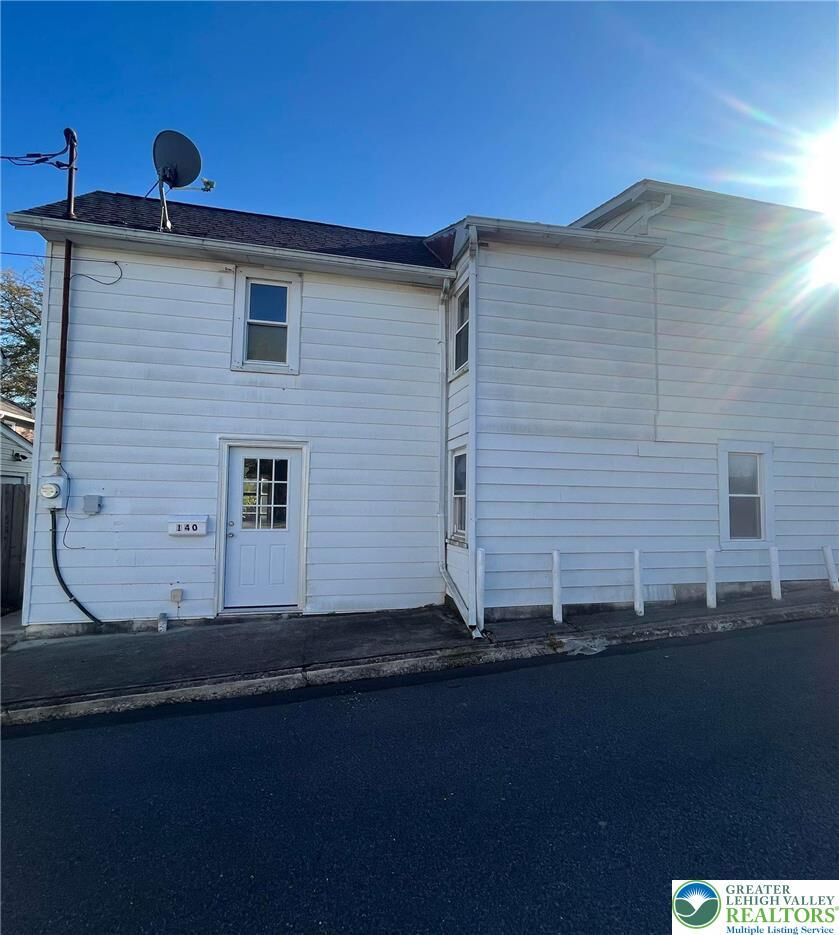 Property Photo:  140 S Front Street Rear  PA 18037 