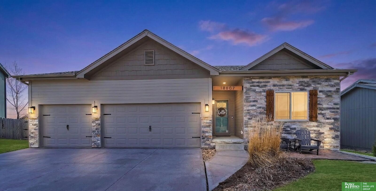 Property Photo:  18807 Cottonwood Street  NE 68136 