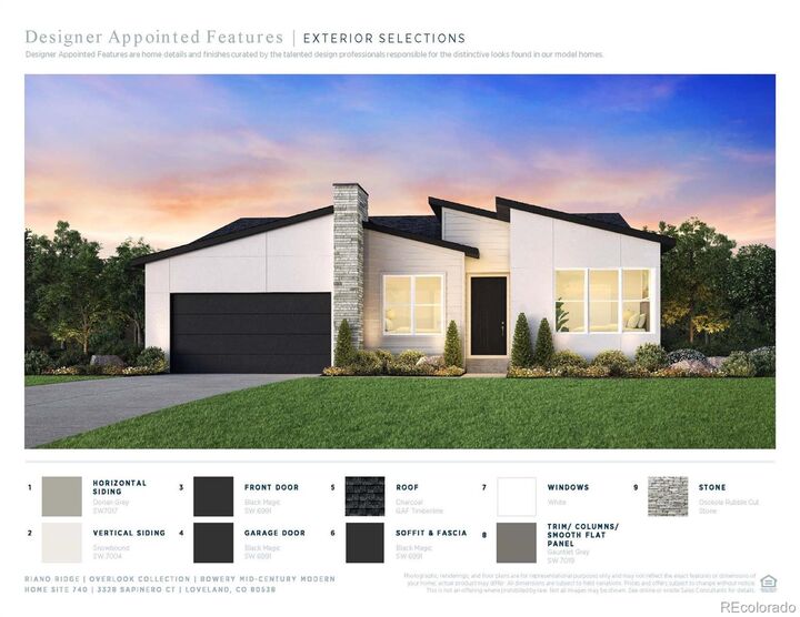 Property Photo:  3328 Sapinero Court  CO 80538 