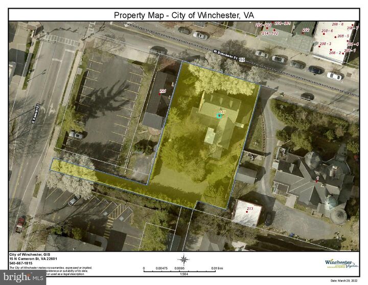 Property Photo:  217 W Boscawen Street  VA 22601 