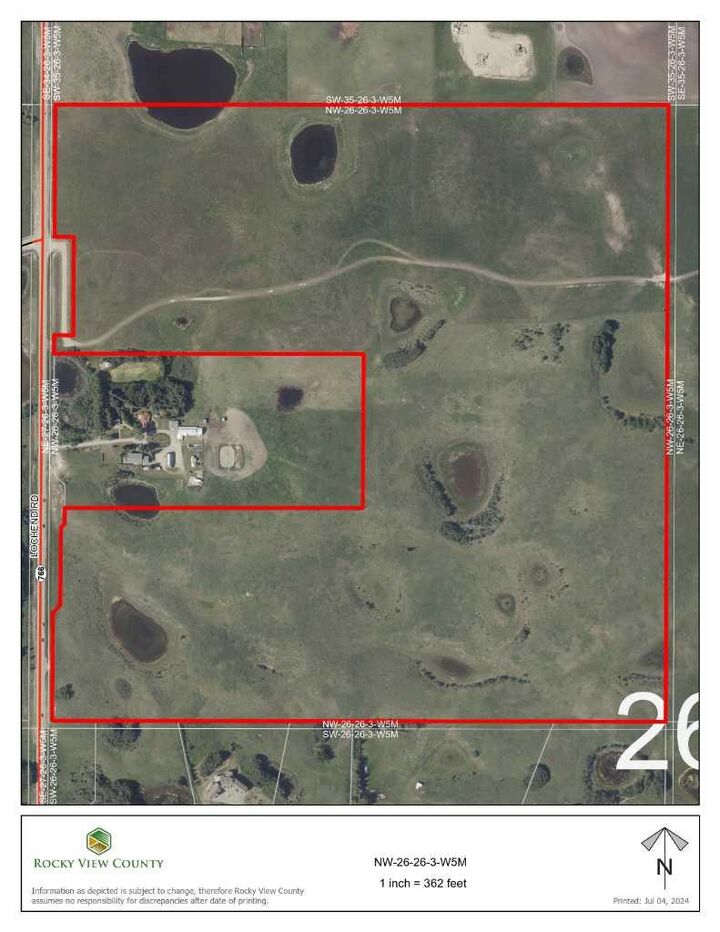Property Photo: 264212 Lochend Road NW AB T4C 1A2