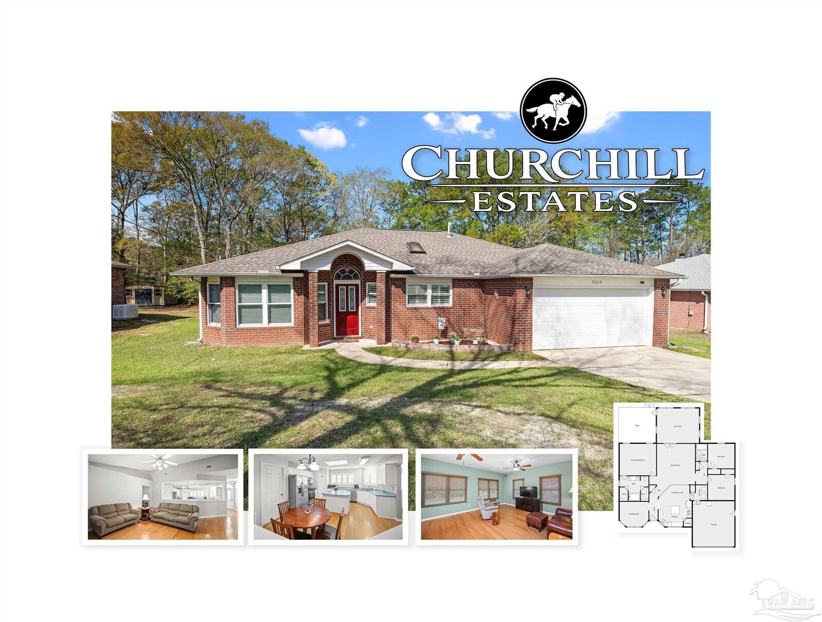 Property Photo:  2032 Winners Cir  FL 32533 