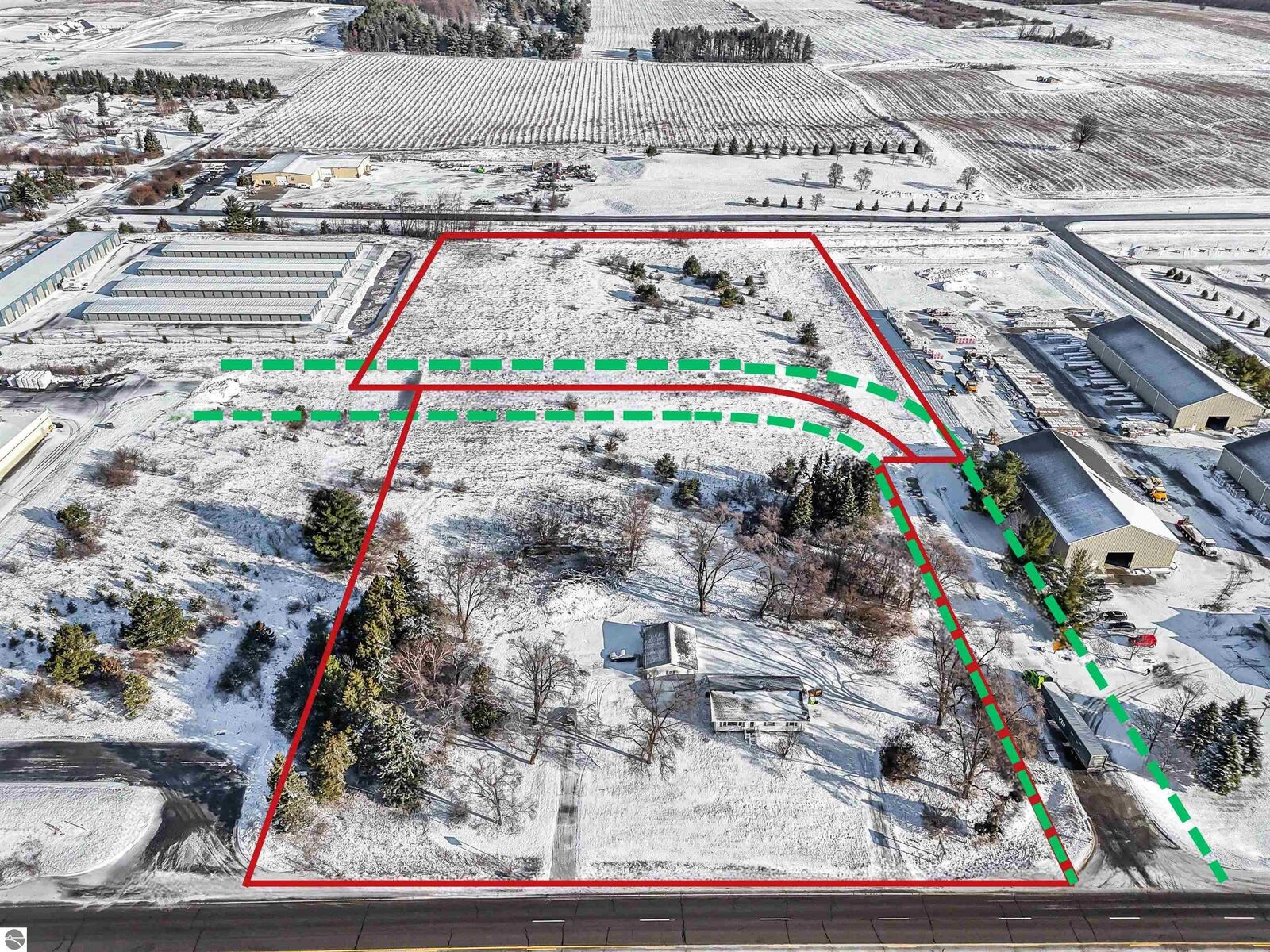 Property Photo:  7075(2 Parcels) E M 72  MI 49690 