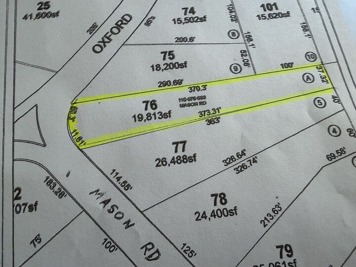 Property Photo:  0 Mason Road  MA 01571 