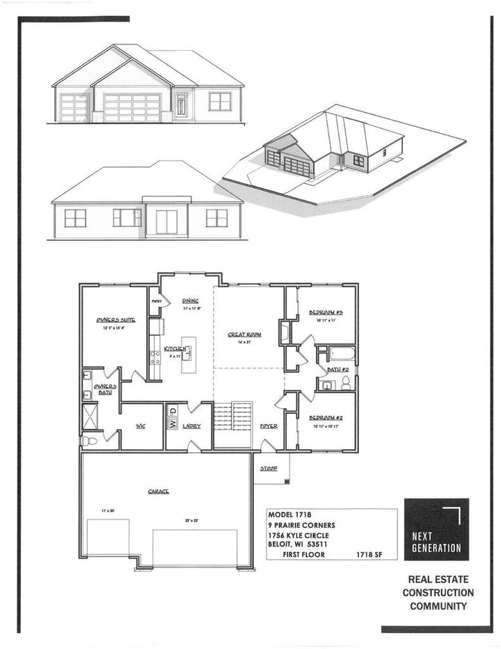 Property Photo: 1756 East Kyle Circle WI 53511