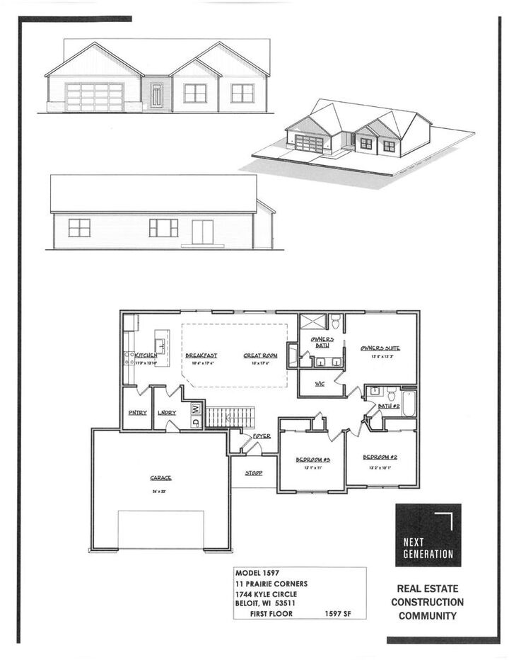 Property Photo:  1744 East Kyle Circle  WI 53511 