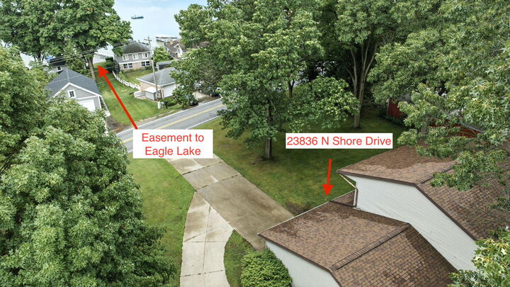 Property Photo: 23836 N Shore Drive MI 49112