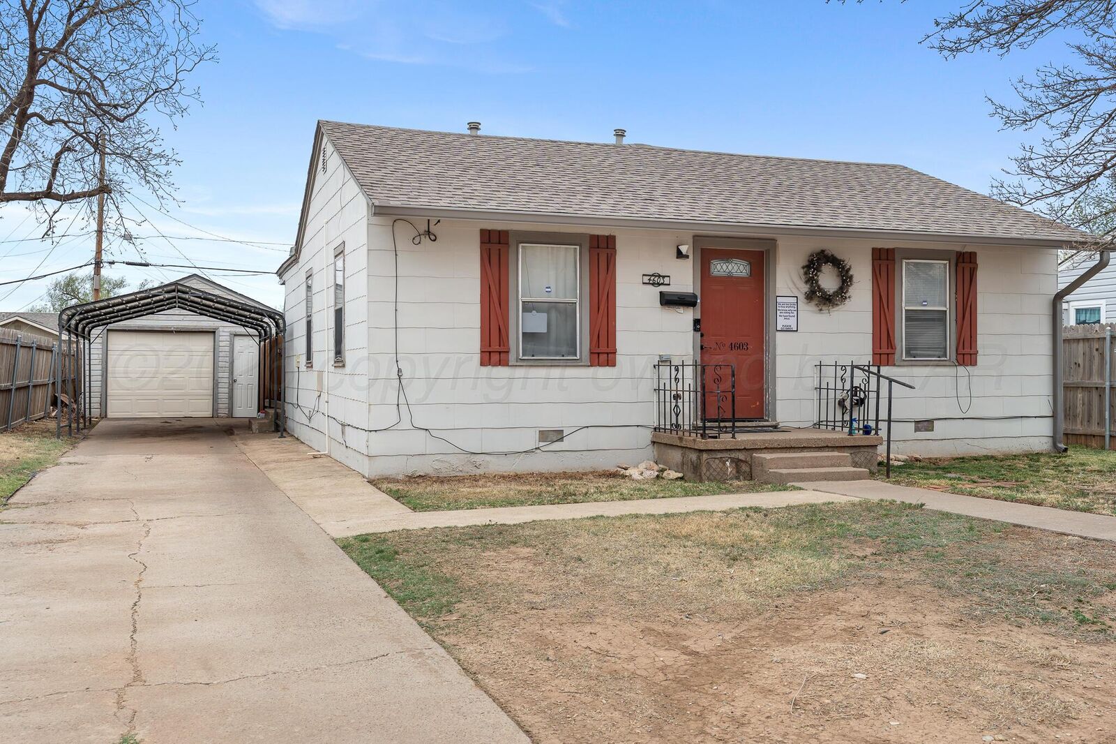 Property Photo:  4603 Parker Street  TX 79110-2525 