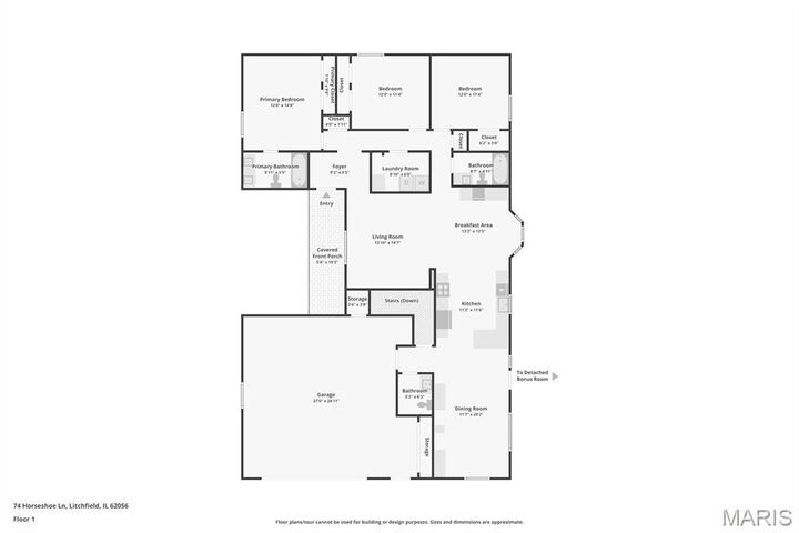 Property Photo:  74 Horseshoe Lane  IL 62056 