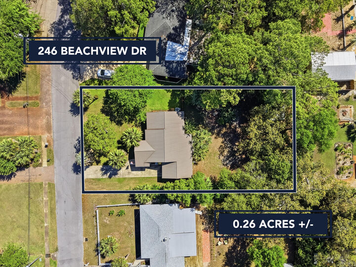 Property Photo: 246 Beachview Drive FL 32547