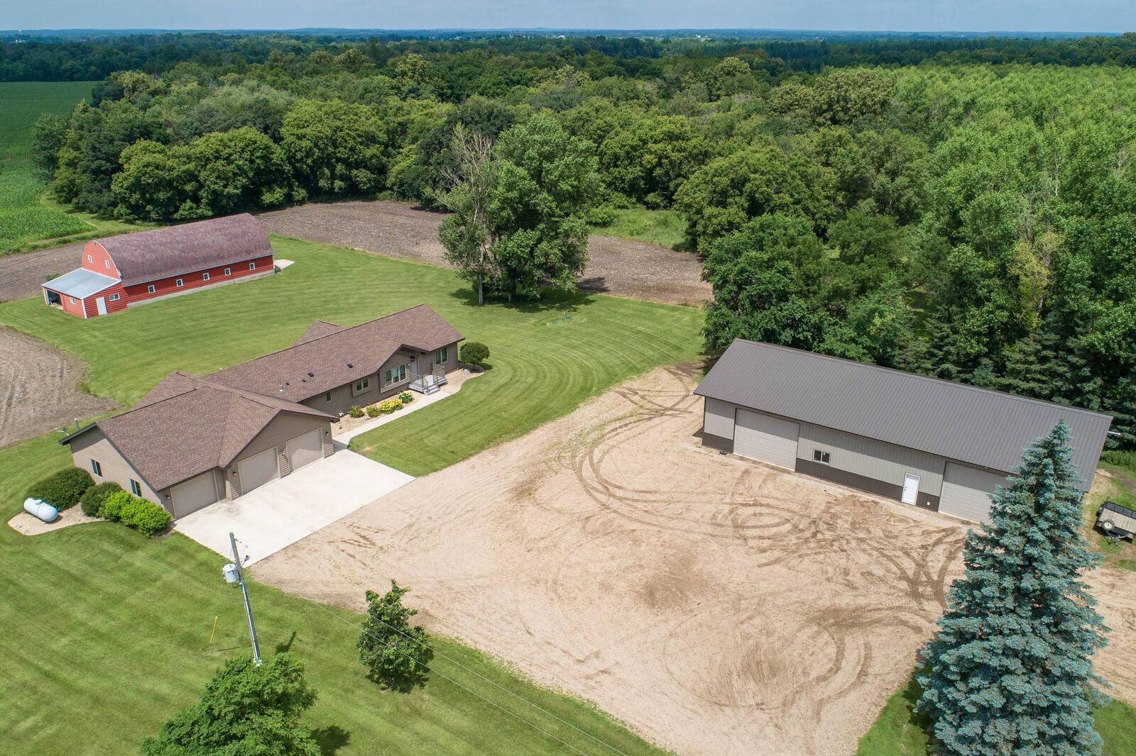 Property Photo:  6432 Botzet Road NE  MN 56355 