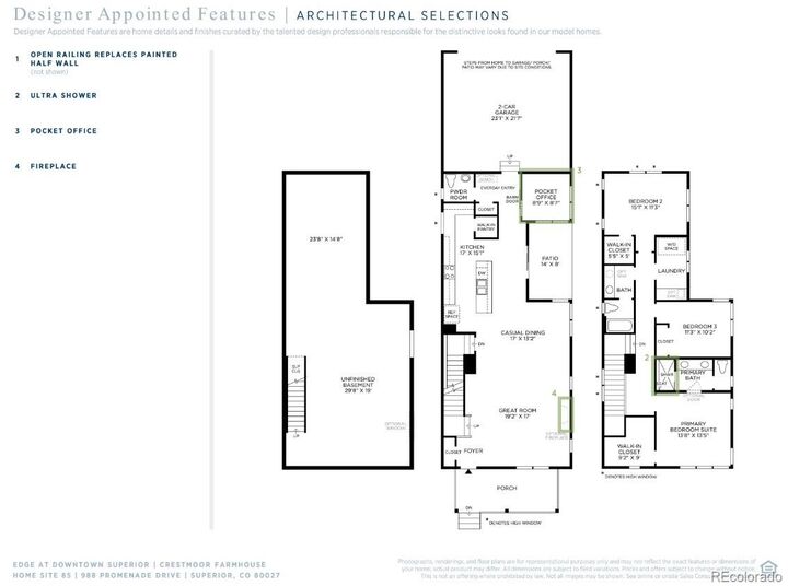 Property Photo: 980 Promenade Drive CO 80027