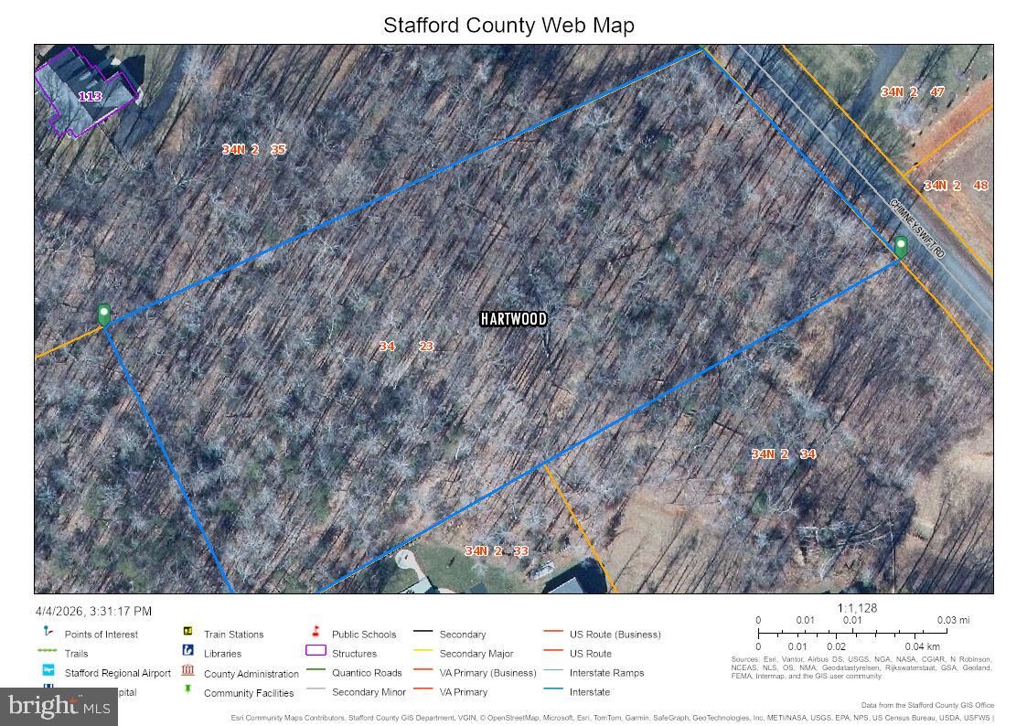 Property Photo: 105 Chimney Swift Road VA 22406
