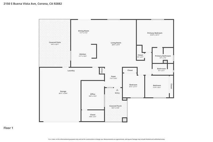 Property Photo:  2150 S Buena Vista  CA 92882 