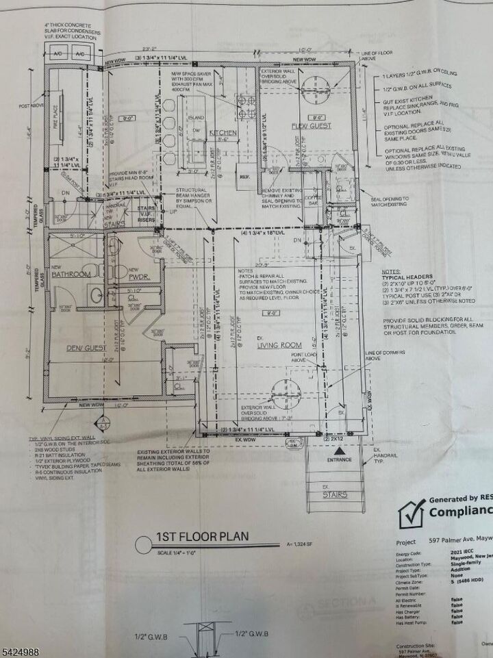 Property Photo:  597 Palmer Ave  NJ 07607 