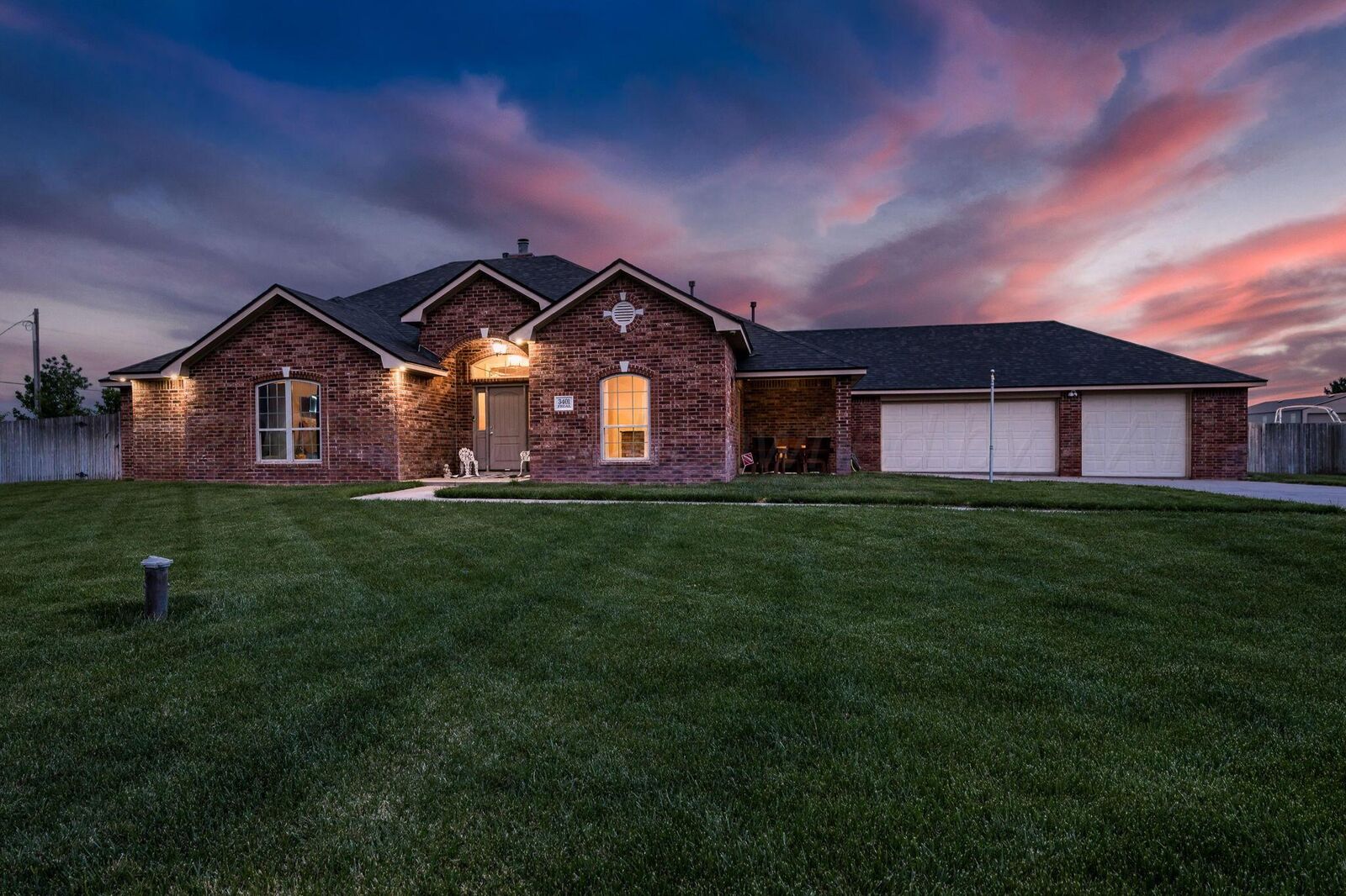 Property Photo:  3401 Fegal Lane  TX 79119-6987 