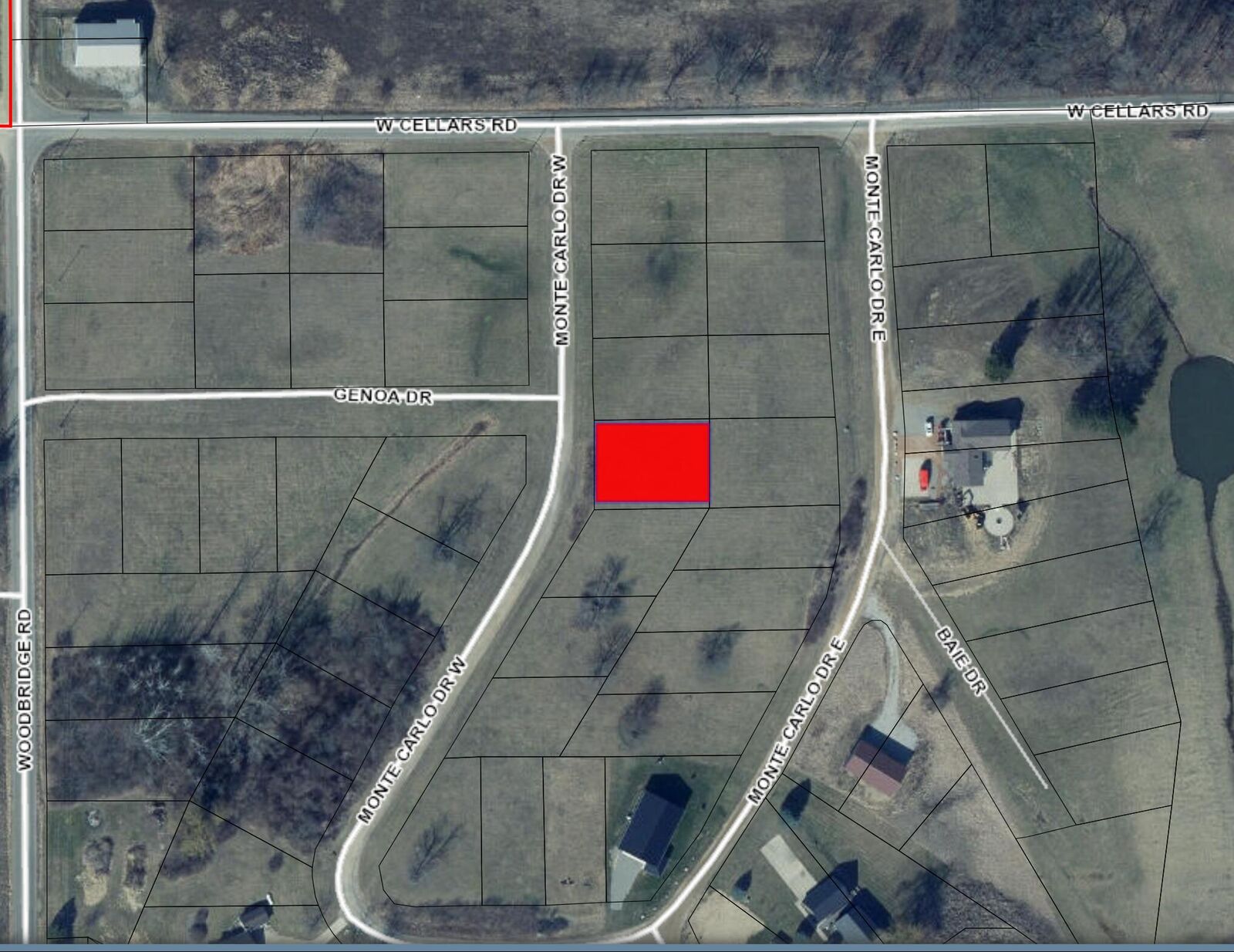 Property Photo:  13549 Monte Carlo Drive  MI 49232 