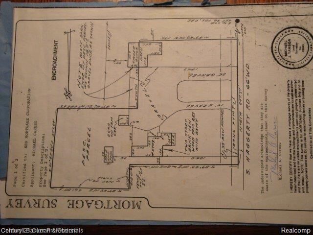 Property Photo:  5709 S Haggerty Road  MI 48188 