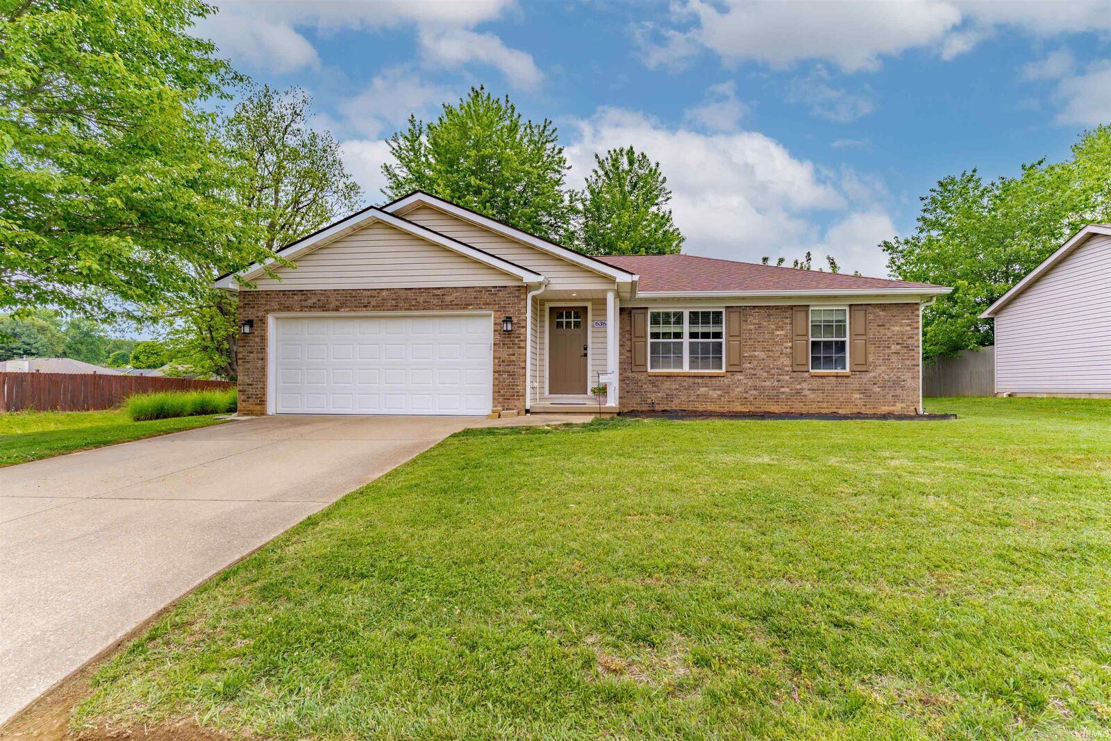 Property Photo:  6366 Acadia Drive  IN 47630 
