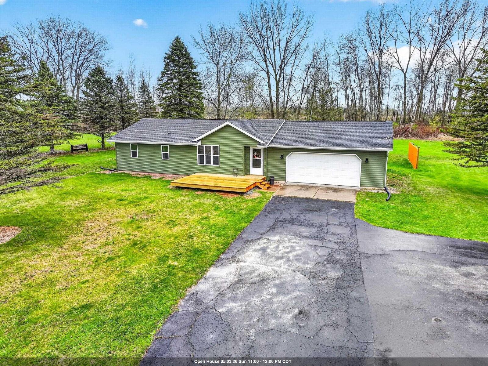 Property Photo:  W3903 Adolph Road  WI 54165 