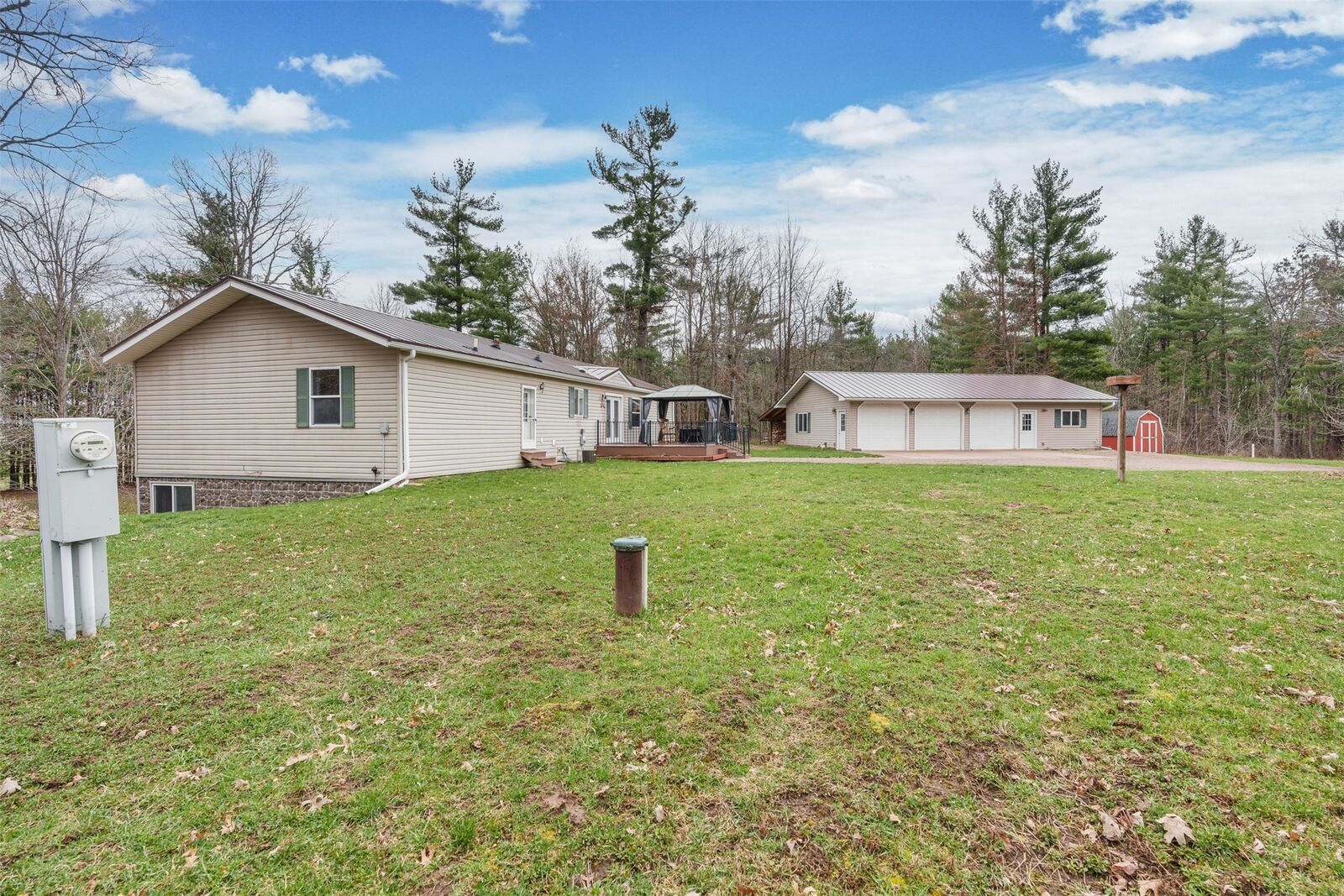 Property Photo:  N5353 Thornapple Road  WI 54848 