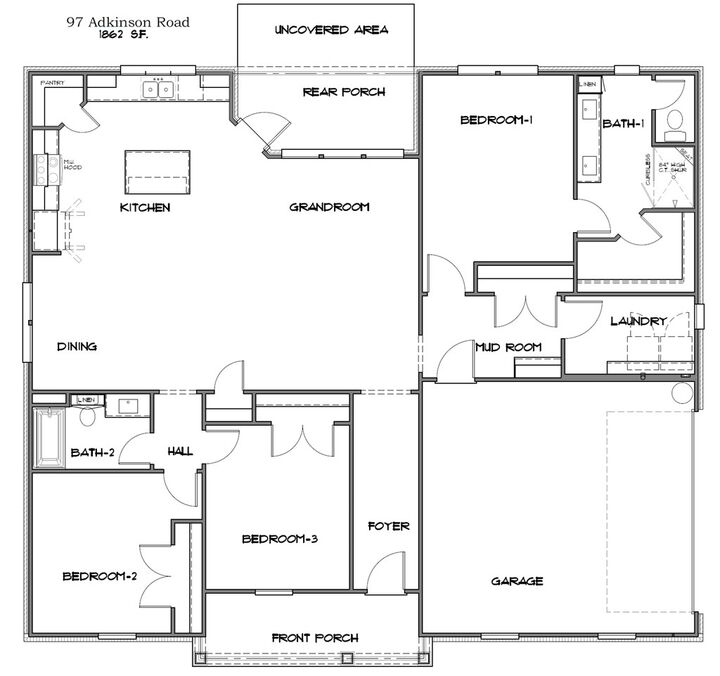 Property Photo:  97 Adkinson Road  AL 36352 