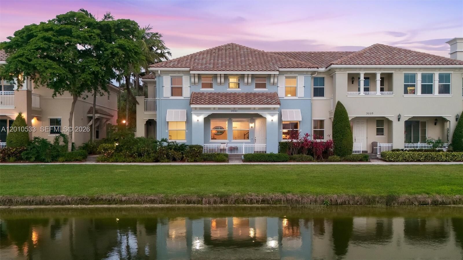 Property Photo:  3061 Tortola Way  FL 33024 