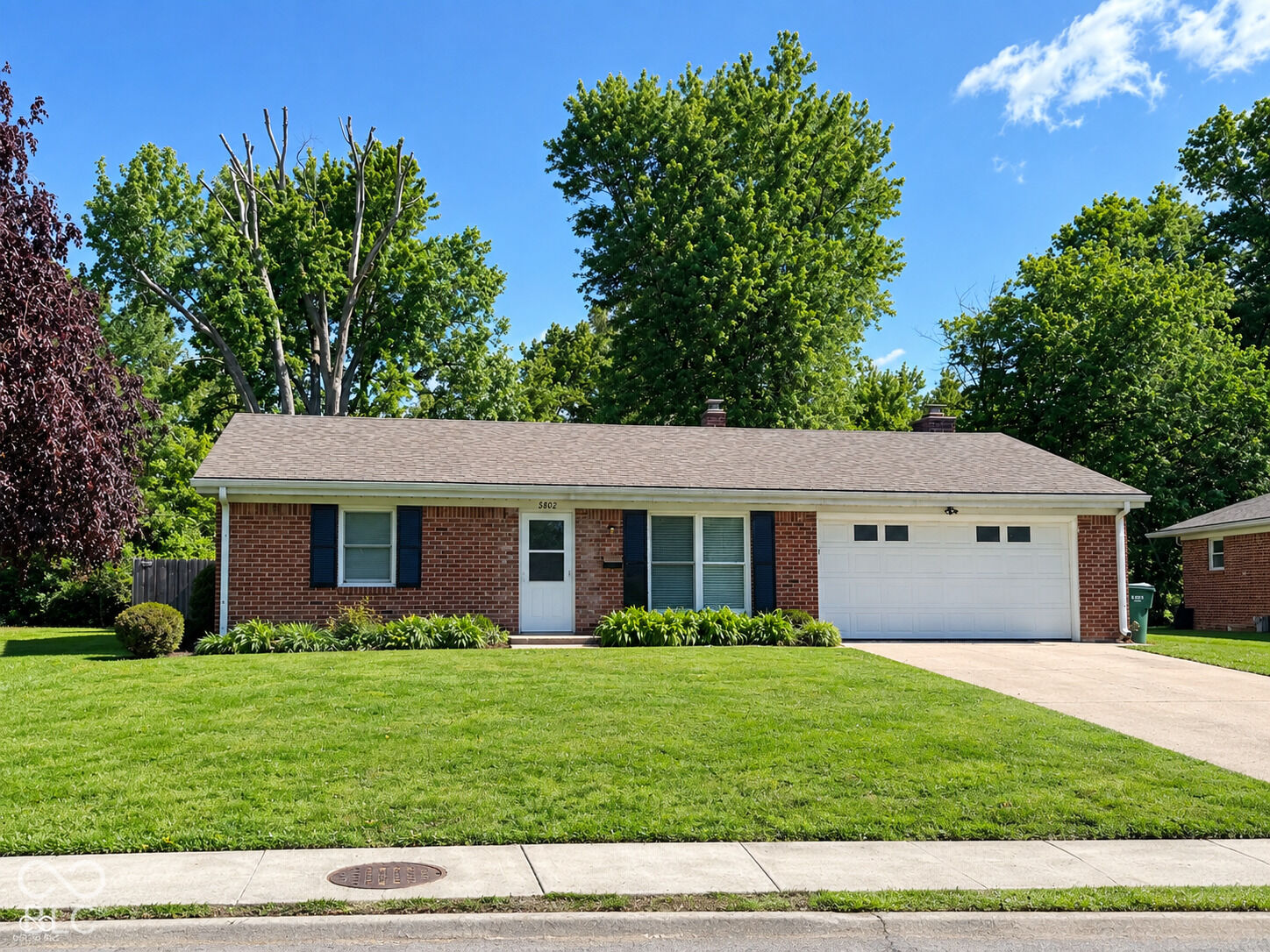 Property Photo: 5802 Elaine Street IN 46224