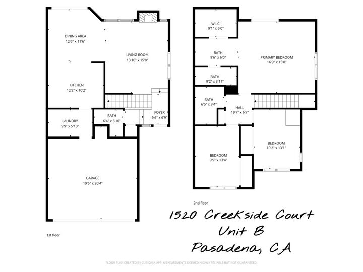 Property Photo:  1520 Creekside Court B  CA 91107 