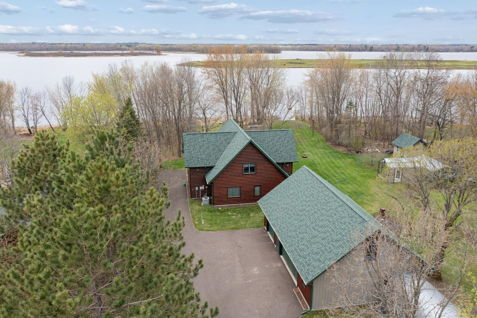 Property Photo:  24179 Clam Lake Drive  WI 54872 