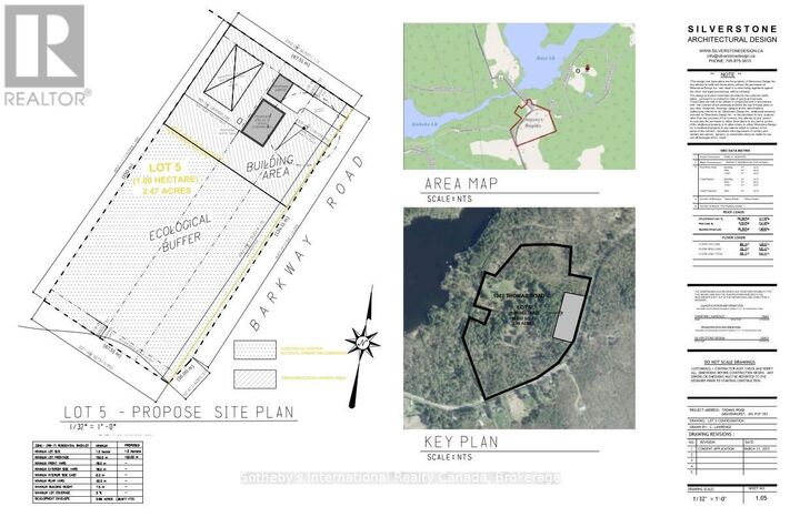 Property Photo:  1840 Barkway Road Lot 5  ON P1P 1R3 