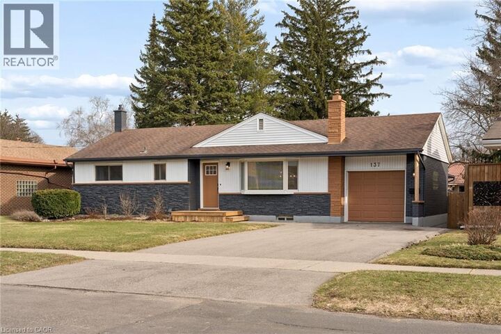 Property Photo:  137 Donald Street  ON N2B 3G7 