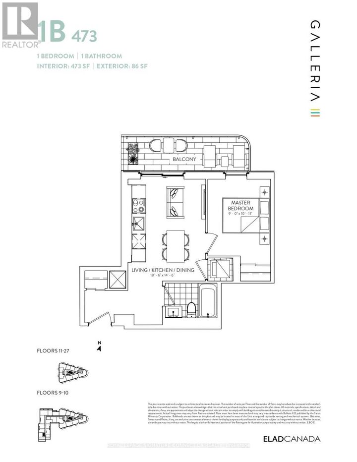 Property Photo:  1185 Dupont Street 2706  ON M6H 0G5 