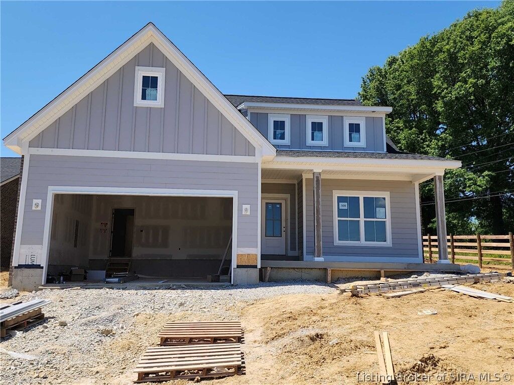 Property Photo:  3099 Bridlewood Lane Lot 308  IN 47150 
