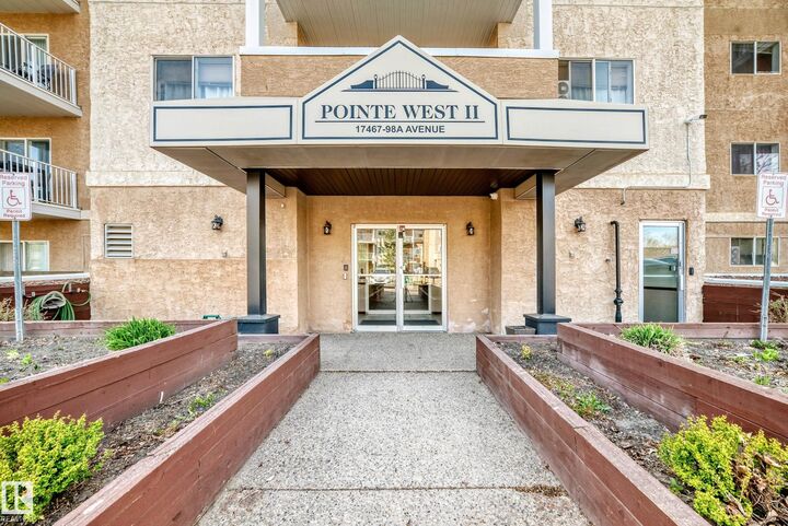 Property Photo:  17467 98A Avenue NW 403  AB T5T 6E9 