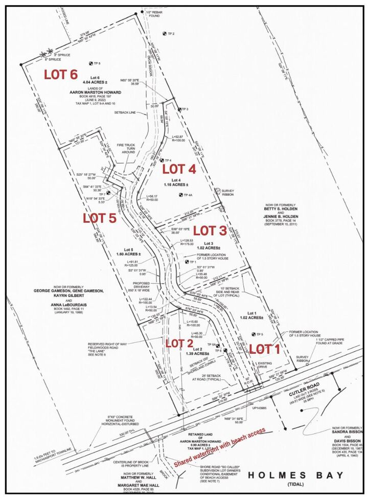 Property Photo: Lot 5 Holmes Bay Farms Road ME 04691