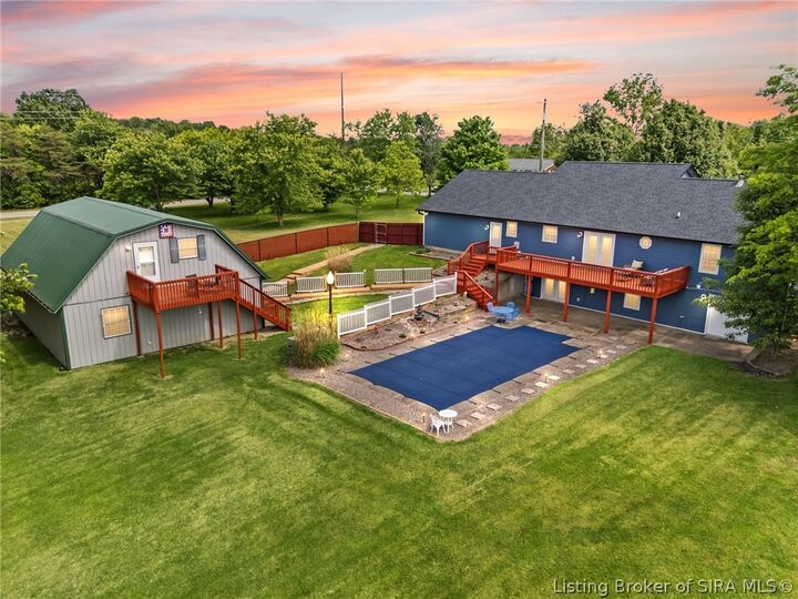 Property Photo:  7440 Corydon Ridge Road NE  IN 47136 