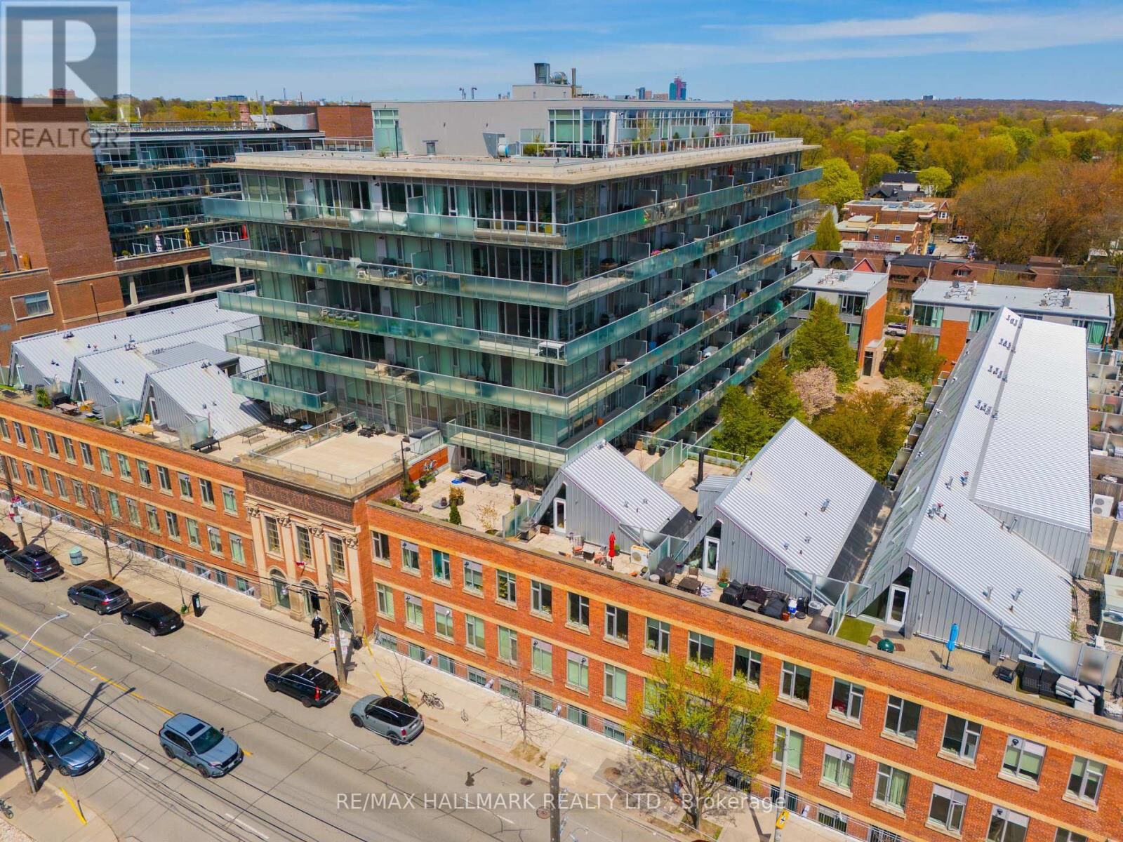 Property Photo: 201 Carlaw Avenue 112 ON M4M 2S3
