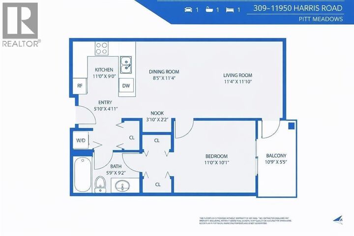Property Photo:  11950 Harris Road 309  BC V3Y 0B7 