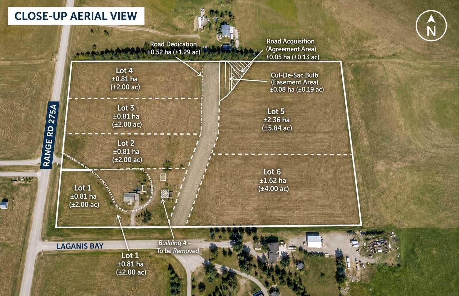 Property Photo: 235112 Range Road 275A Lot 1 AB T1X 2H3