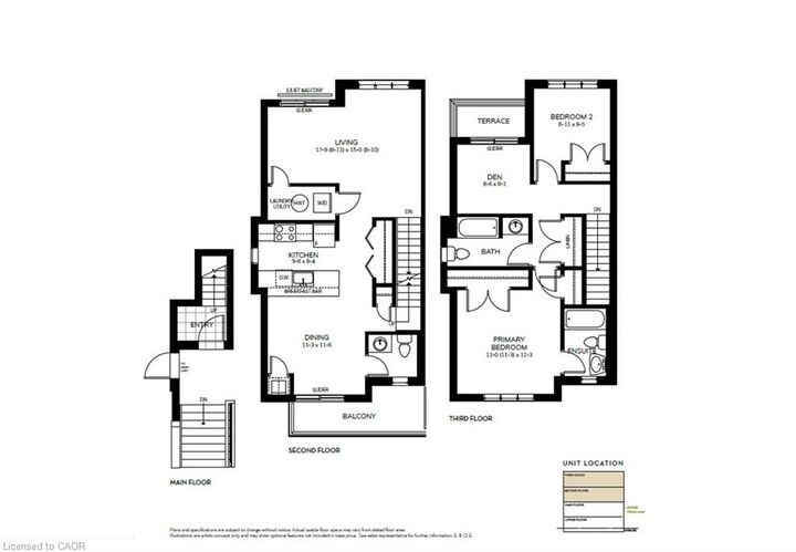Property Photo: 410 Northfield Drive W D17 ON N2V 0J3