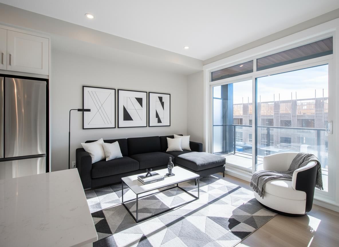 Property Photo: 1802 Mahogany Boulevard SE 7202 AB T3M 4J2