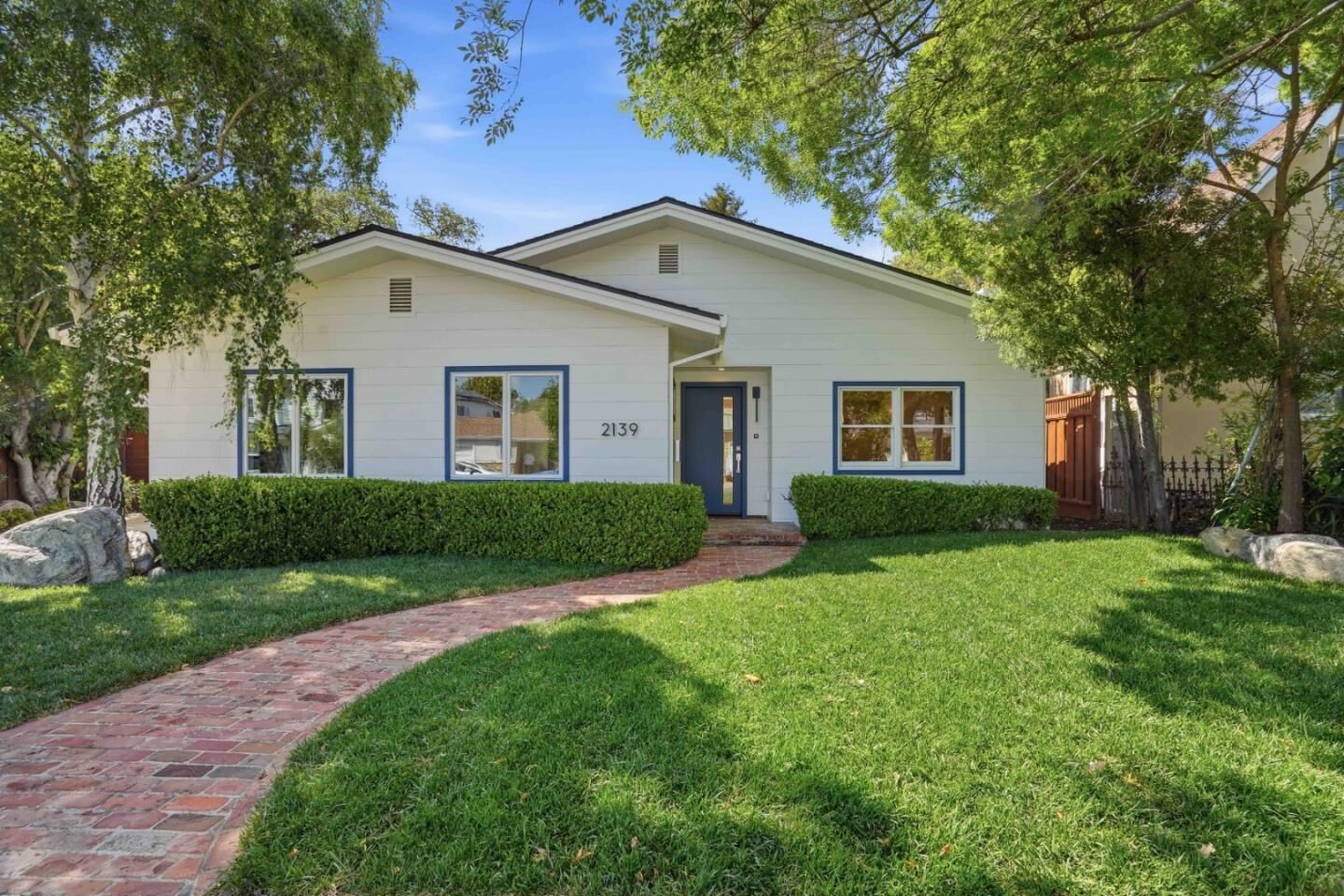 Property Photo: 2139 Greenwood Avenue CA 94070