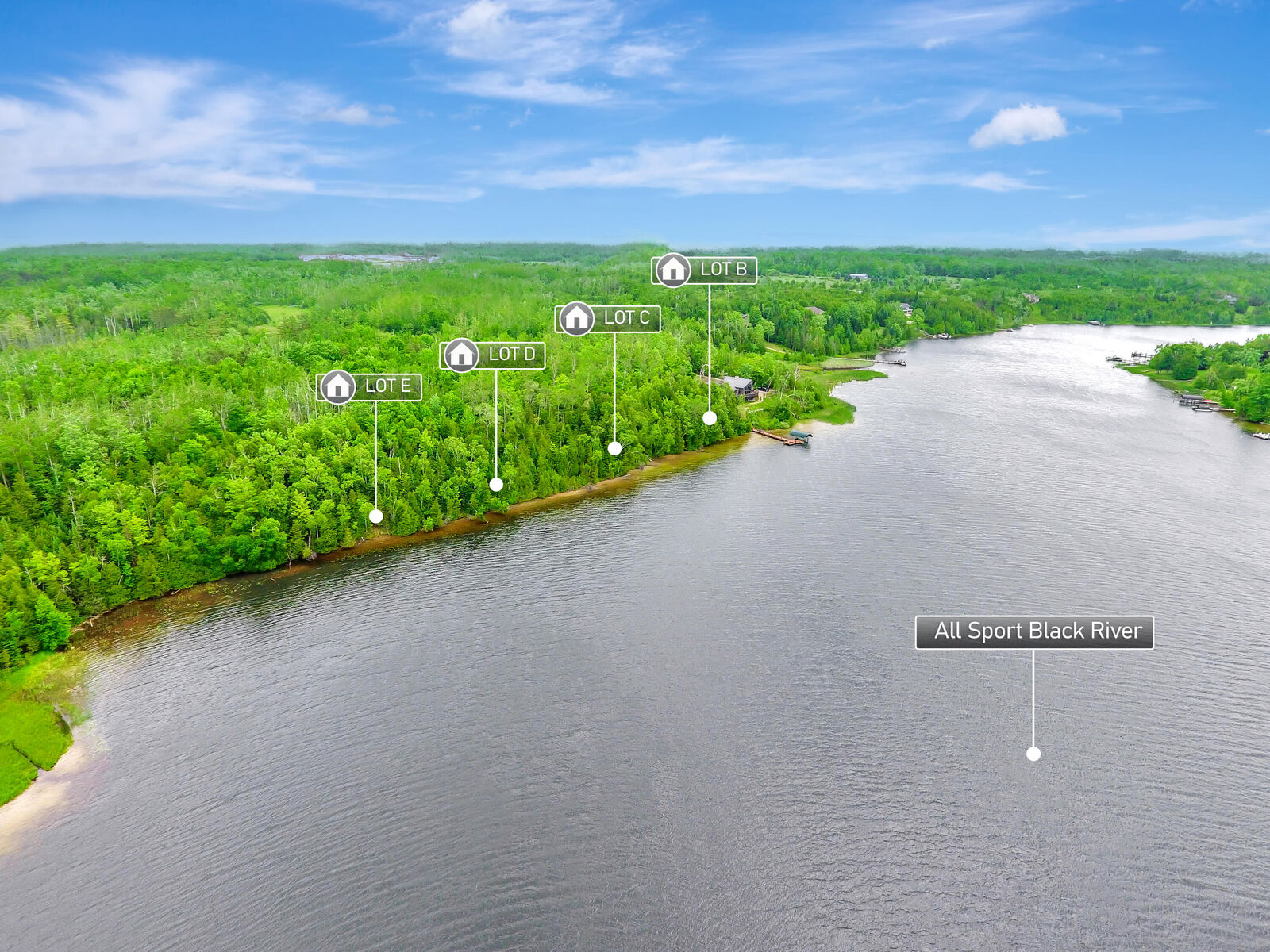 Property Photo:  V/L N Black River Road  MI 49721 