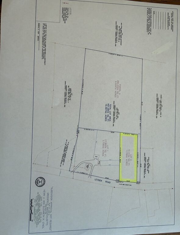 Property Photo:  Lot 2 Leyden Road  MA 01301 