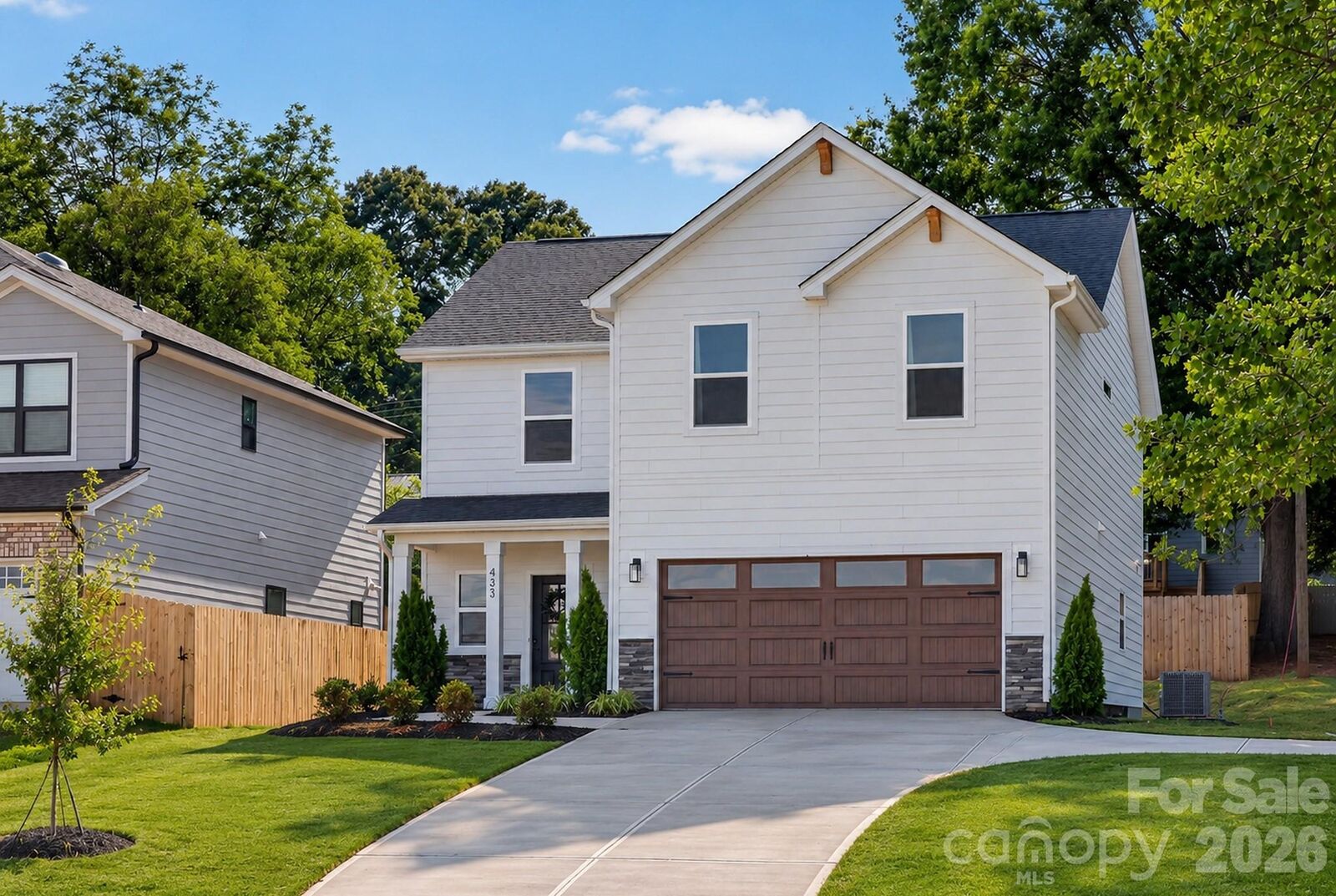 Property Photo: 433 Huntersville Concord Road NC 28078